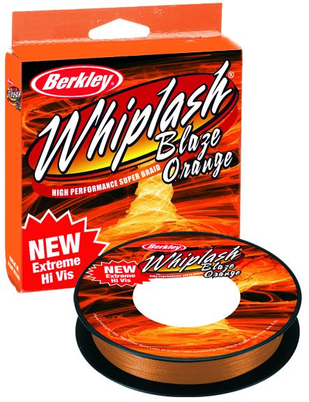 Шнур Berkley Whiplash Blaze Orange  110m 0.21mm 26,4 kg