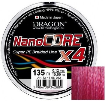 plecionka-nano-core-x4-ciemnoczerwona-dragon