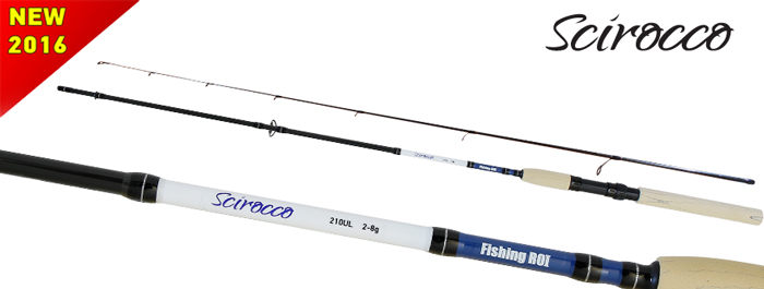 Спиннинг Fishing Roi Scirocco 2.10м 2-8гр