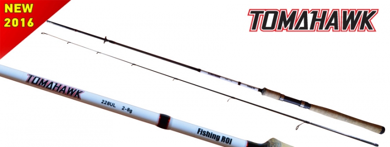 Спиннинг Fishing Roi Tomahawk 2.28м 2-8гр